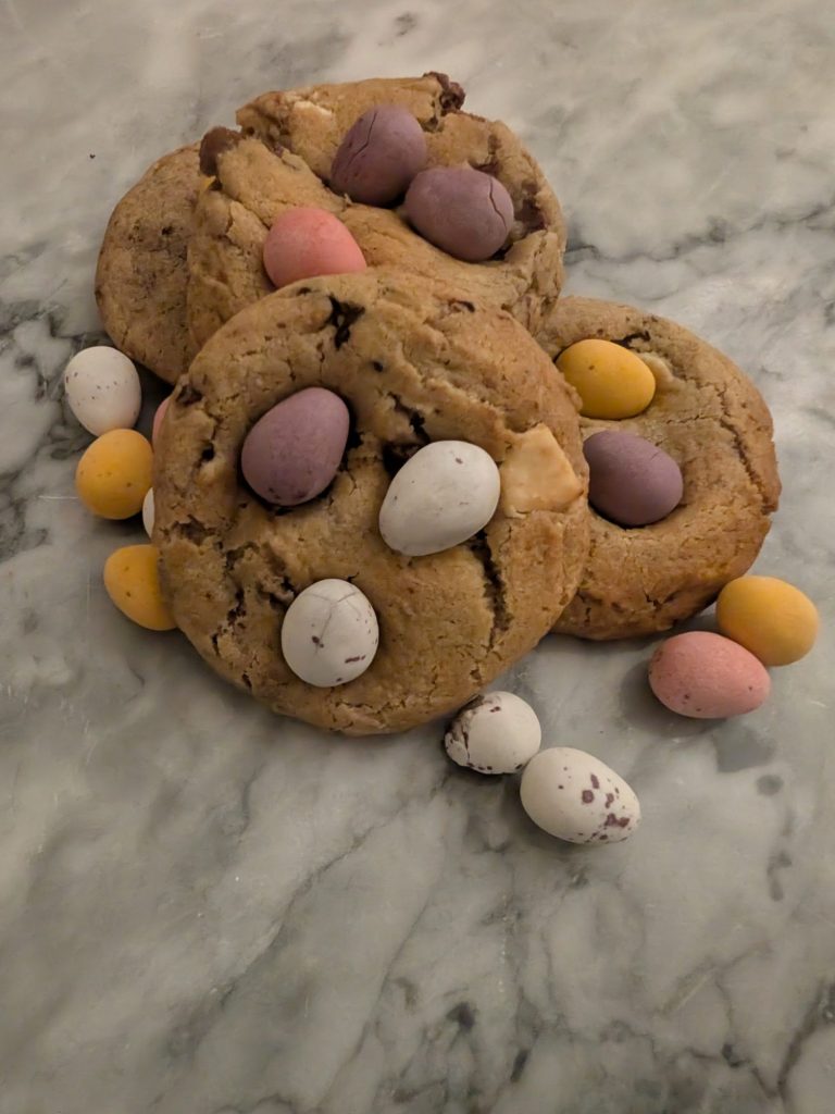 Stuffed mini egg cookies cookie boxes for sale Sussex